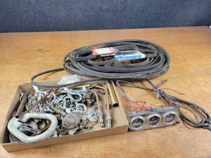 lot 2265 image: Assorted Hardware, gauge Set and Belts