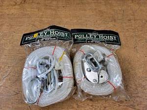 lot 2272 image: Pair of New Pulley Hoists