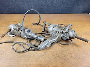 lot 2278 image: Vintage Milwaukee Sander and THOR Electric Drill - NO SHIPPING