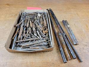 lot 2282 image: Large Lot of Assorted Drill Bits, Reamers and More