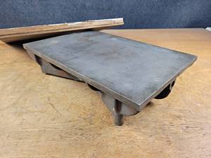 lot 2309 image: Brown & Sharpe Machining Table - 18 x 12 - NO SHIPPING