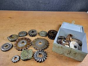 lot 2340 image: Lot of (18) Milling Cutters - These are from 2 to 6 Diameter