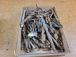 lot 2343 image: Large Lot of Assorted Twist Drill Bits