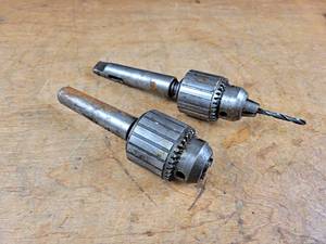 lot 2353 image: Jacobs Chuck Keyed Ball Bearing Drill Chuck No. 33 & 34