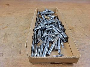 lot 2383 image: Lot of Assorted Endmills - Used - Up to 58 Diameter