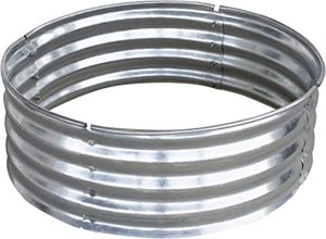 lot 36 image: Hampton Bay 36 Galvanized Steel Fire Pit Ring