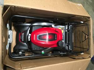 21 in. 3-in-1 Variable Speed Gas Walk Behind Self Propelled Lawn Mower with Auto Choke by Honda Not Tested Customer Returns See Terms on Auction