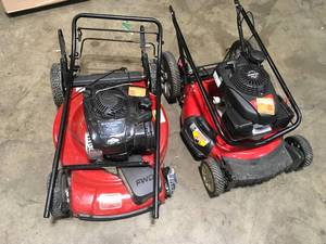 Lot of 2 Toro Lawn Mowers Customer Returns See Terms on Auction