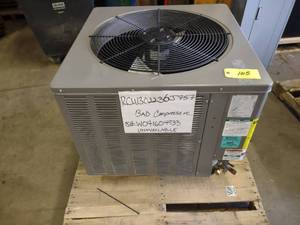 lot 105 image: Rheem Model RCU13022A36J757 Compres...