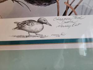 lot 2 image: First Light Artwork by Phillip Crowe (Signed) 40 x 27.5 in.