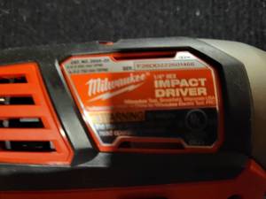 lot 29 image: Milwaukee 14 Hex Impact Driver 18v (NEW)