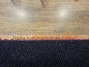 lot 47 image: Metal Truite Commune Var Brune artwork