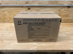 lot 84 image: PDI Case of 6- Sani-Cloth Bleach Germicidal Disposable Wipes (65 wipes per container)