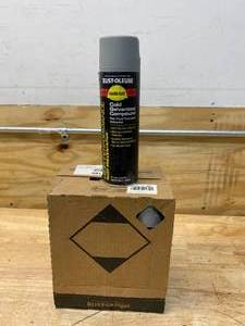 lot 96 image: RUST-OLEUM Case of 6 Cans of- Rust Preventative Spray Paint Metallic Galvanized, 20 oz Net Wt, Metallic