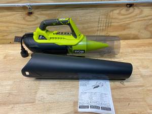 lot 97 image: RYOBI 135 MPH 440 CFM 8 Amp Corded Electric Jet Fan Blower