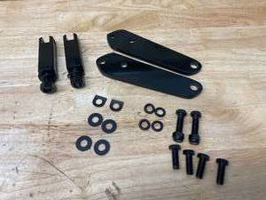 lot 115 image: DRAG SPECIALTIES Black Highway Bars - 1624-0280