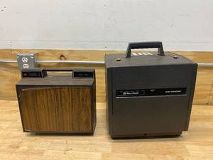 lot 125 image: Lot of 2 Vintage Projectors ( GAF 2588-Z and Bell & Howell 16mm Filmsound)