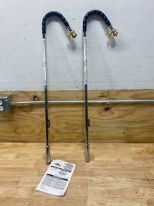 lot 66 image: FLAME KING Lot of 2-  24,000 BTU Propane Torches Weed Burner Ice Melter Self Lighting