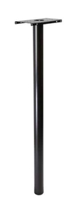 lot 69 image: ARCHITECTURAL MAILBOXES Pacifica In-Ground Steel Mailbox Post Black