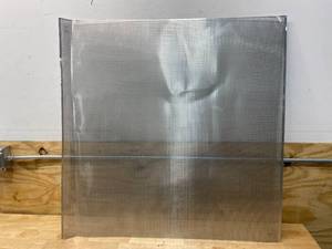 lot 71 image: M-D BUILDING PRODUCTS 36 in. x 36 in. Lincane Aluminum Sheet in Silver
