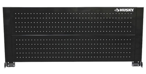 lot 52 image: HUSKY 46 in. Pegboard Back Wall for Mobile Workbench