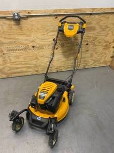 lot 59 image: CUB CADET 21 in. 159cc Engine 3-in-1 Gas RWD Self Propelled Lawn Mower with Front Caster Wheels