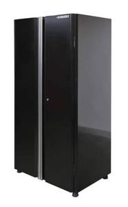 lot 77 image: HUSKY Ready-to-Assemble 24-Gauge Steel Garage Gear Cabinet in Black (36 in. W x 72 in. H x 24 in. D)