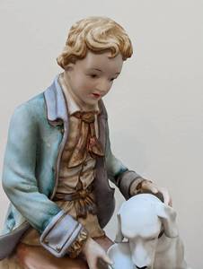 lot 10 image: Pair of Vintage Porcelain Figurines