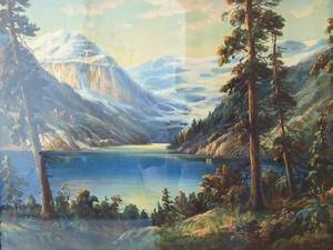 lot 24 image: Beautifully Framed Vintage Print