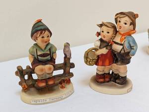 lot 32 image: Six Hummel Figurines