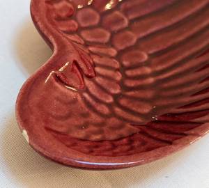 lot 153 image: Vintage Ceramic Ashtrays Including Red Wing