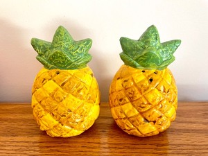 lot 57 image: Fun and Fruity Salt and Pepper Shakers