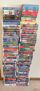 lot 54 image: Amazing Lot of Your Favorite VHS Tapes
