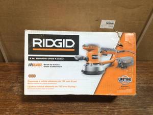 lot 10 image: 4 Amp Corded 6 in. Variable-Speed Dual Random Orbital Sander with AIRGUARD Technology - Review all pictures