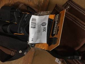 lot 15 image: Toughbuilt Belt and Pouches For Construction - Customer Returns - Review all pictures