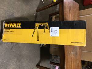 lot 49 image: DEWALT 15.4 lbs. Heavy Duty Work Stand with 1000 lbs. Capacity- Customer Returns - review all pictures