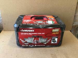 lot 57 image: Husky 270- Piece Mechanics Tool Set, Customer Returns May Contain Missing Pcs Review all pictures