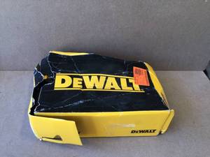 lot 74 image: DEWALT Mens Angle II Size 10(W) BlackYellow Nylon Mesh Steel Toe ProLite Work Shoe, Open Box - Review all pictures