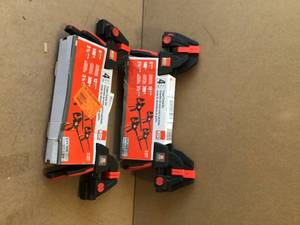 lot 87 image: BESSEY Trigger Clamp Set Containing 2 Each of EHKM06 and EHKL12 (4-Piece) - Lot of 2 - Review all pictures