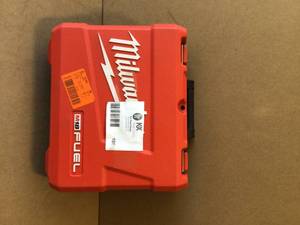 lot 100 image: Milwaukee M18 FUEL 18-Volt Lithium-Ion Brushless Cordless 14 in. Hex Impact Driver Kit with Two 5.0Ah Batteries Charger Hard Case May Contain Missing Pcs Review all pictures