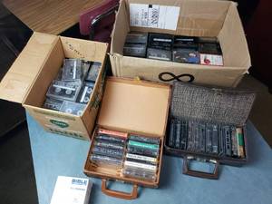 lot 82 image: Large Lot of Cassette Tapes
