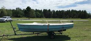 Charger Sail Sailboat with Trailer