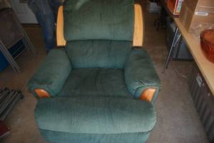 Large comfy recliner in good shape ...