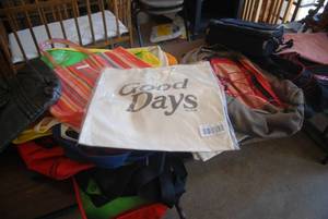 Several hand bags and backpacks (se...