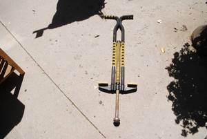 41 tall pogo stick...