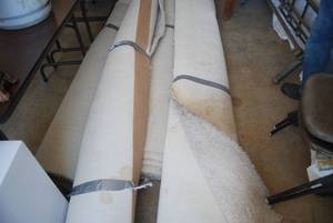 4 rolls of used carpeting (see phot...