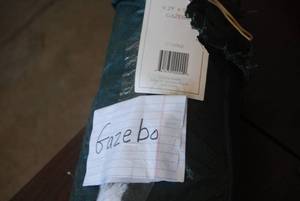 Collapsible gazebo in a bag (see ph...