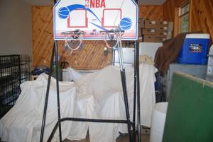Huffy sports dual mini basketball r...