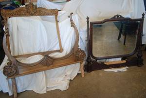 Antique swivel mirror 4236 and ...