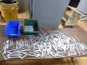 Wrenches with Bins